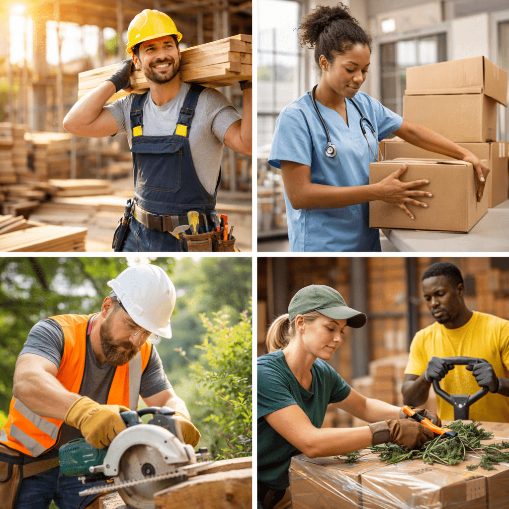 Individuals with Physically Demanding Jobs